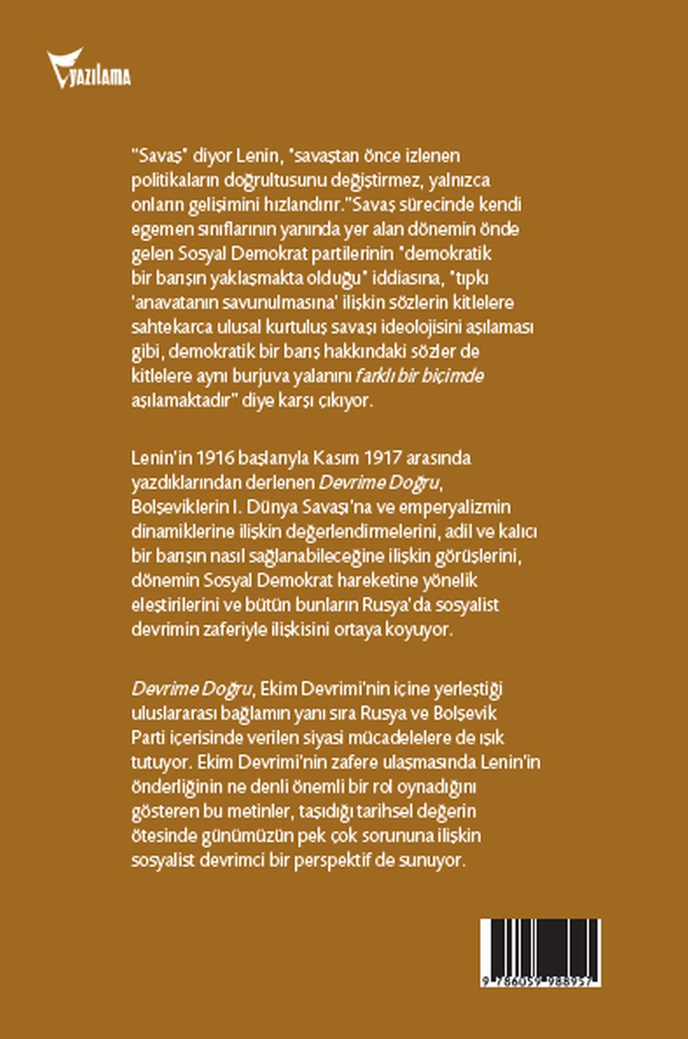 Arka Kapak